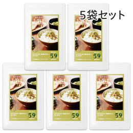 からだにユーグレナ ふりかけない理由がないふりかけ ごま海苔香るユーグレナミックス【5袋セット(40g×5袋) 】